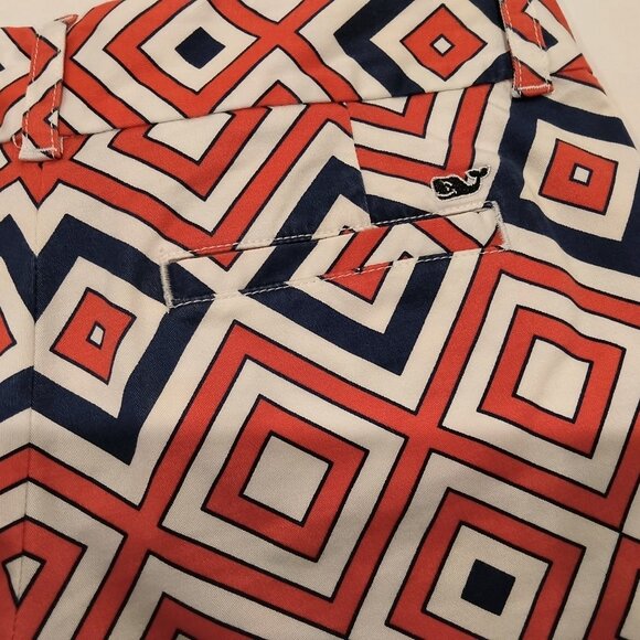 Vineyard Vines  Women's Diamond Print Shorts  Size 2 - Picture 5 of 5